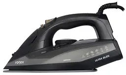 Прасувальна праска Rotex RIC40-C Ultra Glide Керамічне покриття 2600Вт Резервуар для води 380мл Чорний - мініатюра 3