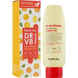 Осветляющий пилинг-гель FarmStay DR-V8 Vitamin Brightening 150 мл