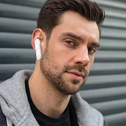 Bluetooth-гарнітура Hoco E63 Diamond Bluetooth Headset Black (758873) [77490] - мініатюра 5