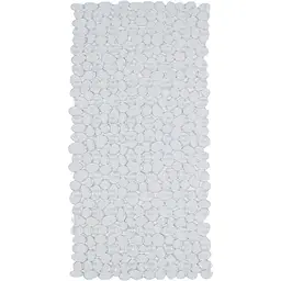 Килимок для ванної Eco Fabric Галька 68х34 см прозоро-білий (6834-001) - мініатюра 2