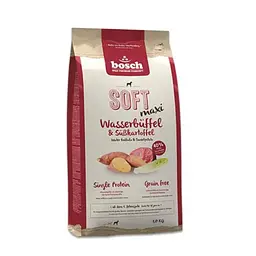 Напіввологий корм для собак Бош Софт з буйволом і бататом, Bosch Soft Maxi Water Buffalo & Sweet Potato (2,5 кг)