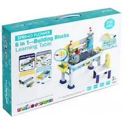 Дитячий стіл Microlab Toys Конструктор Ігровий Центр + 1 стілець (GT-15) - мініатюра 6