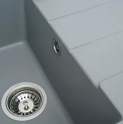 Кухонна мийка Platinum 6550 INTENSO сірий мусон (SP000025111) - мініатюра 3