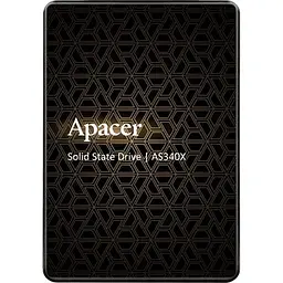 Накопичувач SSD Apacer AS340X 2.5" SATAIII 3D TLC 480GB (AP480GAS340XC-1)