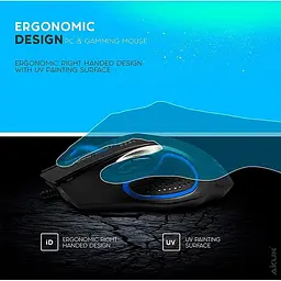 Миша Aikun Apparition Optical Gaming Mouse Backlight GX53 1000-3200DPI - мініатюра 7