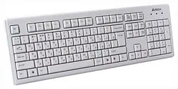Клавіатура A4Tech KM-720-WHITE-US - мініатюра 2