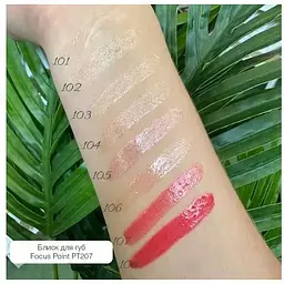 Блиск для губ TopFace Focus Point - Perfect Gleam Lipgloss PT207 відтінок 109, 3.5 мл - мініатюра 2