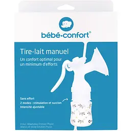 Молоковідсмоктувач Bebe Confort Manual Breast Pump Savannah ручний білий (3101201000) - мініатюра 3