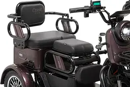 Триколісний Електроскутер Corso Protex MAX (1200W, 72V, 28Ah) Синій - мініатюра 3