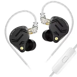 Навушники Knowledge Zenith ZS12 Pro X Tuning з мікрофоном black