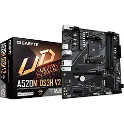 Материнська плата Gigabyte A520M DS3H V2 sAM4 A520 4xDDR4 M.2 HDMI DP mATX - мініатюра 5