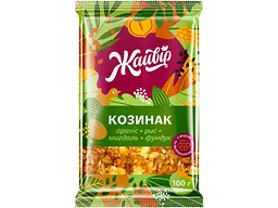 Козинак ЖАЙВІР "Асорті з мигдалем", ф. 100г