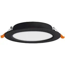 Вбудований світильник Videx LED Back круглий 15W 5000K Black (VL-DLBR-155B) - мініатюра 2