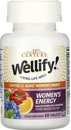 Вітаміни та мультимінерали для жінок 21st Century Women's Energy Multivitamin Multimineral 65 таблеток