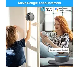 Бездротовий домофон - розумний відеодзвінок TUYA Door Bell Eye RH-PD8A - мініатюра 7