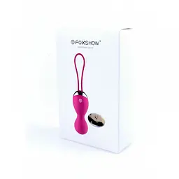 Вагінальні кульки Vibrating Silicone Kegel Balls USB 7 Function Фіолетовий - мініатюра 5