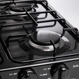 Газова плита настільна Sokany SK-6004-Black 4 конфорки Чорний - мініатюра 10