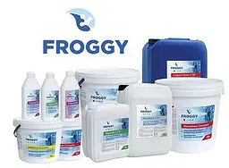 Засіб для зимової консервації басейну Froggy FreezyPool, 5 л, для захисту води від водоростей і нальоту - мініатюра 3