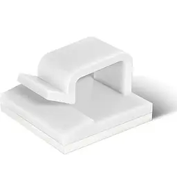 Органайзер-фіксатор кабелю Captain 3M 5 шт XM Білий 465624059
