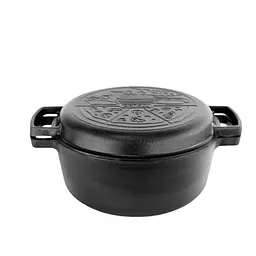 Каструля чавунна Brizoll Casserole P-4L-2 4л 24 см