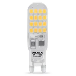 Лампочка Videx G9S 4W G9 4100K (VL-G9S-04224)