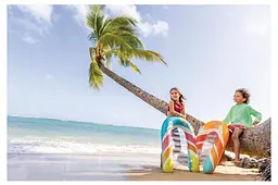 Надувний дитячий плотик для плавання Intex Surf's Up Riders 58172 розмір 79x58x13 см від 6 років до 40 кг - мініатюра 6