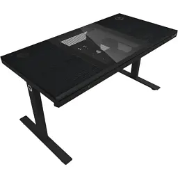 Комп'ютерний стіл Lorgar ELITE 90W Wood Black (LRG-DE90W) - мініатюра 3