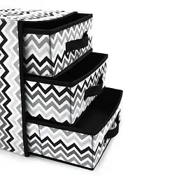Органайзер Handy Home Zigzag з трьома висувними ящиками, 36х30х30 см (ZSH-07) - мініатюра 8