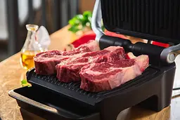 Електрогриль Tefal GC750D30, 2 000 Вт, ребриста поверхня гриля, 12 програм - мініатюра 6