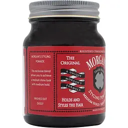 Помада для стилізації волосся Morgan's Styling Pomade Medium Hold and Shine 100 г - мініатюра 2