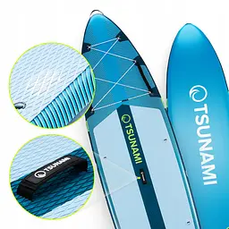 Надувна SUP дошка TSUNAMI PRO 350 см з веслом T15 (P-5905973405638) - мініатюра 3