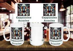 Чашка "Cappuccino Assasino" 425 мл