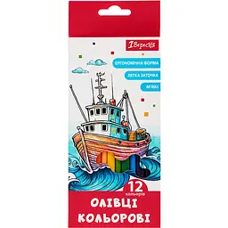 Олівці кольорові 1 Вересня Classic 12 кольорів (290717)