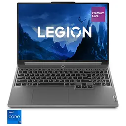 Ноутбук Ігровий Lenovo Legion 5 16IRX9 с Intel Core i7- 14650HX до 5. 2 GHz, 16, WQXGA, 16ГБ, 1ТБ SSD, NVIDIA GeForce RTX 4070 8ГБ GDDR6, No OS, Luna Сірий