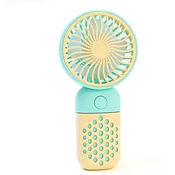 Акумуляторний вентилятор маленький настільний з ручкою Mini Fan Z8