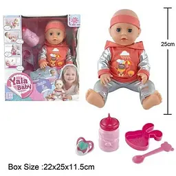 Іграшка Пупс YL2208B 25 см Різнокольоровий shop (6982662505991)