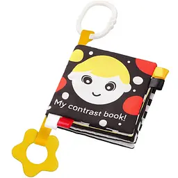 Розвиваюча м'яка книжка BabyOno My Contrast Book