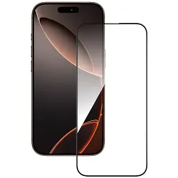 Скло захисне ACCLAB Full Glue Apple iPhone 16 Pro Max Black (1283126593284) - мініатюра 2
