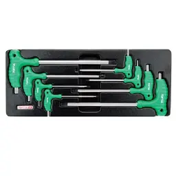 Ключ Toptul TORX з ручкою L-подібний у ложементі GAAT0804