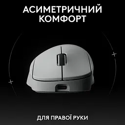 Мышь компьютерная Logitech Pro X Superlight 2 Dex White (910-007363, 910-007366) - миниатюра 2