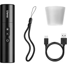Відеосвітло Ulanzi Vijim LM07 Videography Flashlight UV-L031GBB1 Black - мініатюра 6