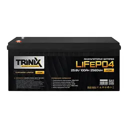 Акумуляторна батарея для ДБЖ Trinix LiFePO4 25.6 V / 100 А*ч (44-00087) - мініатюра 2