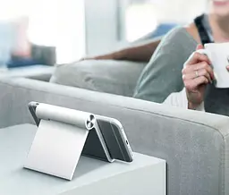 Кріплення для телефонів Ugreen LP106 Adjustable Portable Stand Multi-Angle білий 30285 - мініатюра 3