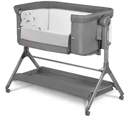 Дитяче ліжечко Lionelo Leonie Plus 3 в 1 Grey Stone, сіре (LO-LEONIE PLUS GREY STONE) - мініатюра 5