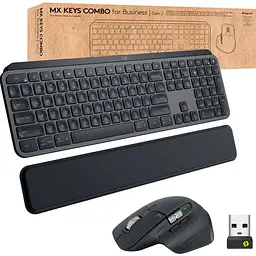Комплект (клавіатура + миша) Logitech MX Keys Combo for Business Gen 2 Graphite (920-010933) [97392] - мініатюра 12
