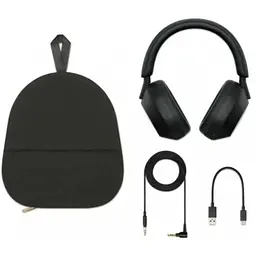 Бездротові повнорозмірні навушники Sony WH-1000XM5 чорні WH-1000XM5 - мініатюра 4