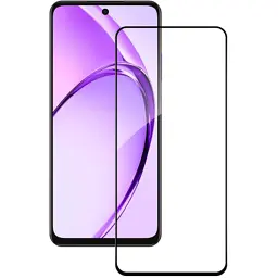 Скло захисне ACCLAB Full Glue Oppo A3 5G Black (1283126598876) - мініатюра 2