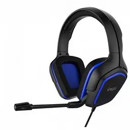 Дротова гарнітура iPega Gaming PG-R006B, 3.5mm, Noice Reduction, black-blue
