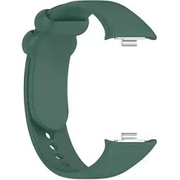 Силіконовий ремінець BeCover для Xiaomi Mi Smart Band 8 Pro Dark Green (710211) - мініатюра 3