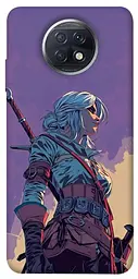TPU чохол Demsky The witcher ciri для Xiaomi Redmi Note 9 5G / Note 9T